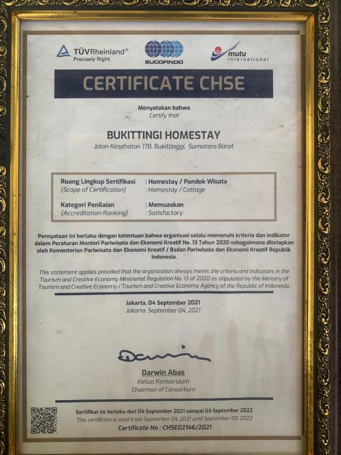 Bukittinggi Homestay المظهر الخارجي الصورة